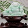 Tượng Phật Di Lặc cẩm thạch phong thủy 13x4x9cm
