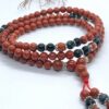 Chuỗi 108 hạt ngọc bích đỏ Jasper 6mm - Năng lượng tích cực