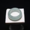 Nhẫn cẩm thạch xanh lý size 17 mệnh Hỏa, Mộc