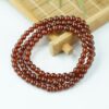 Vòng cuốn ngọc hồng lựu Garnet 5mm 4A