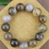 Vòng tay gỗ hóa thạch phong thủy 16mm