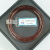 Kiềng thạch anh dâu tây đỏ bản tròn ni 54mm 5A