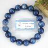 Vòng đá Kyanite xanh vân trắng 11mm chuẩn 5A