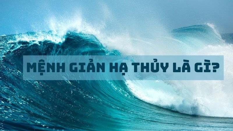 Giản Hạ Thủy" được dịch nghĩa là "dòng nước ngầm"