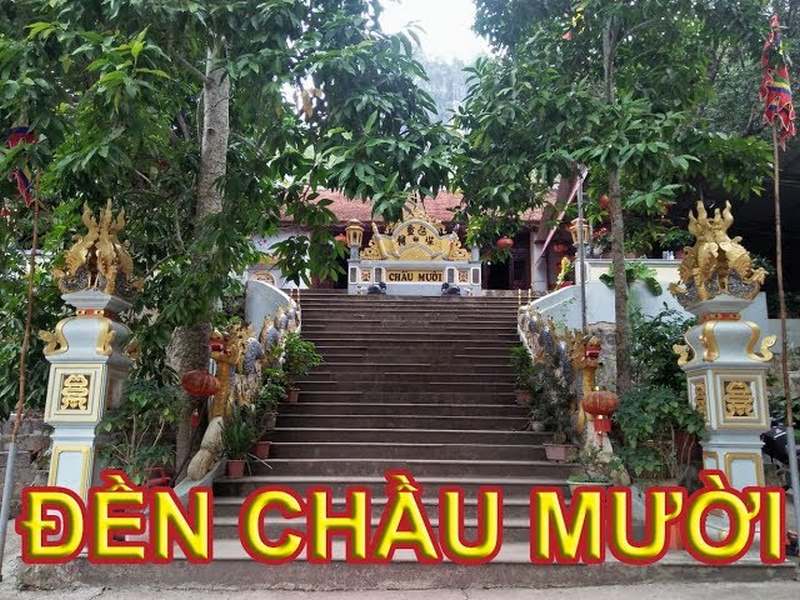 Lịch sử hình thành Đền Chầu Mười Đồng Mỏ