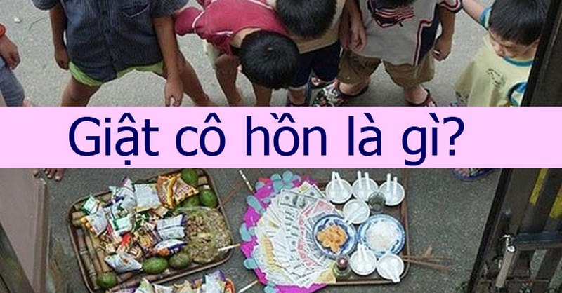 Giựt cô hồn là một trò chơi dân gian phổ biến trong tháng cô hồn ở Việt Nam