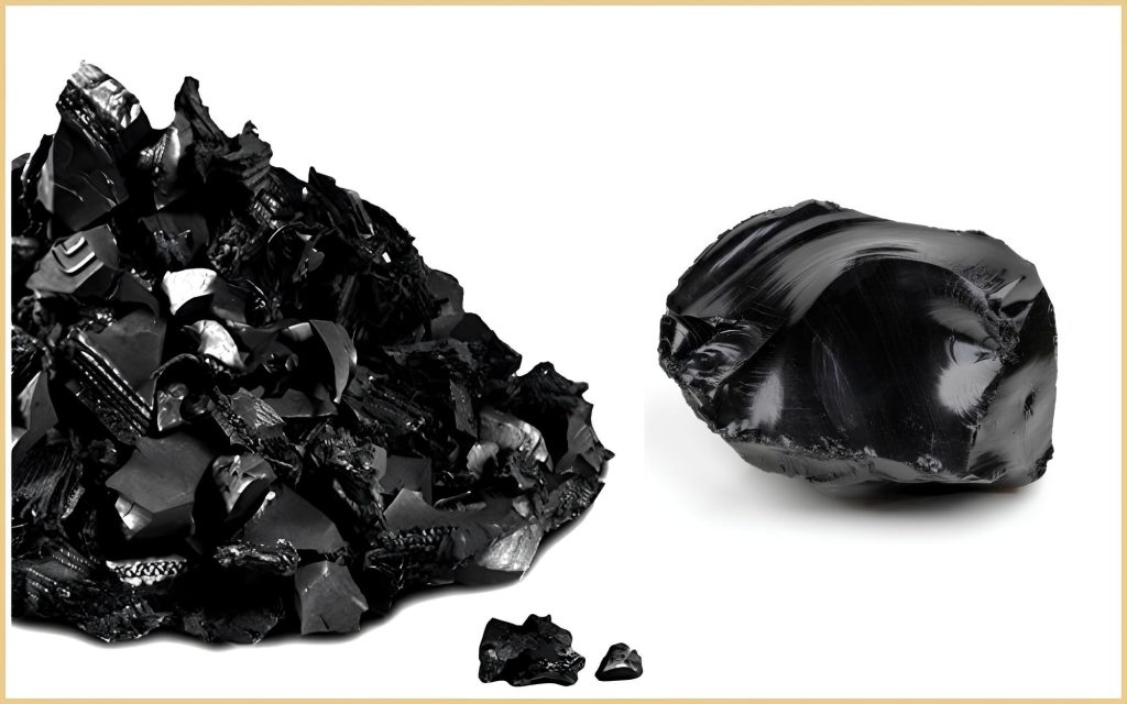 Đá Obsidian tự nhiên không đổi màu trong điều kiện sử dụng bình thường