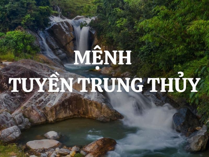 Tuyền Trung Thủy hợp với người mệnh Mộc, Thuỷ và Hoả