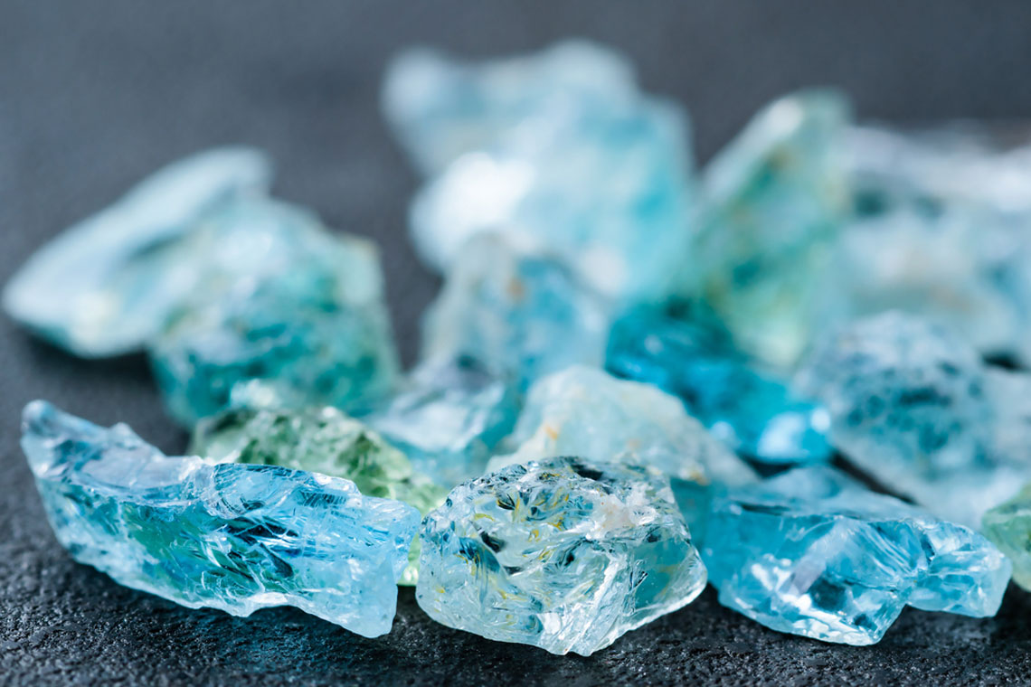 Aquamarine thường được sử dụng trong các buổi thiền định nhờ khả năng làm dịu tâm trí